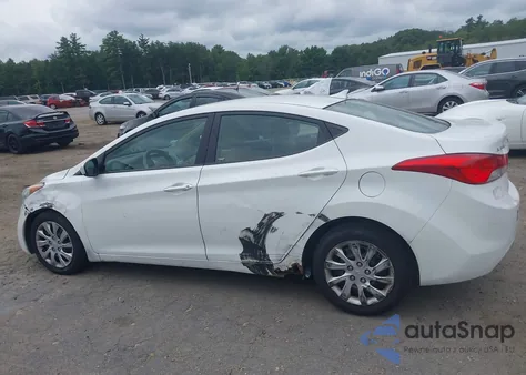 2013 Hyundai Elantra Gls из США, поврежденный, VIN 5NPDH4AE5DH19674